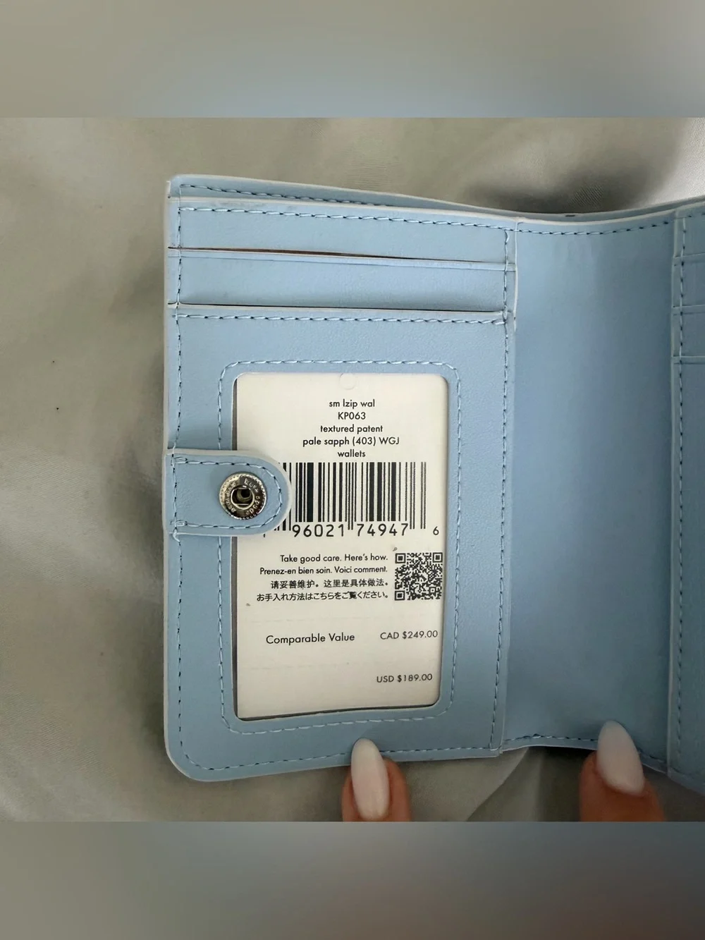 Kate Spade - Small L-zip Wallet